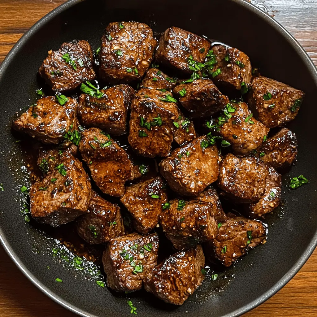 Juicy Cajun Garlic Butter Steak Bites are the ultimate comfort food! This quick and easy recipe combines tender steak with zesty Cajun seasoning and rich garlic butter for a delightful burst of flavor. Perfect for weeknight dinners or entertaining friends, these bites are sure to impress. Save this recipe for your next meal and enjoy a taste of the South!