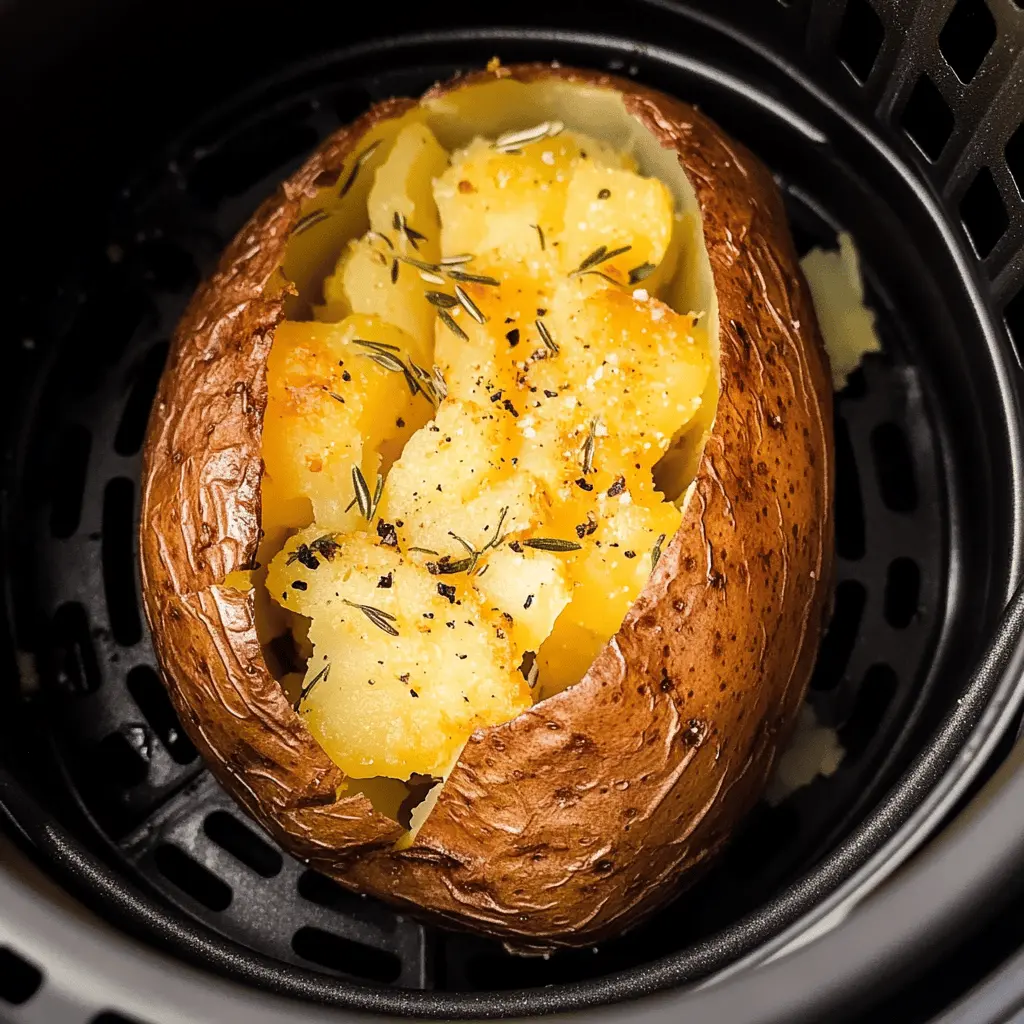 Get ready to enjoy perfectly crispy air fryer baked potatoes! These golden, fluffy delights are quick to make and packed with flavor. With just a few simple ingredients and your air fryer, you can create a delicious side dish or snack that's ideal for any meal. Save this recipe for your next family dinner, game day, or whenever you're craving comfort food!