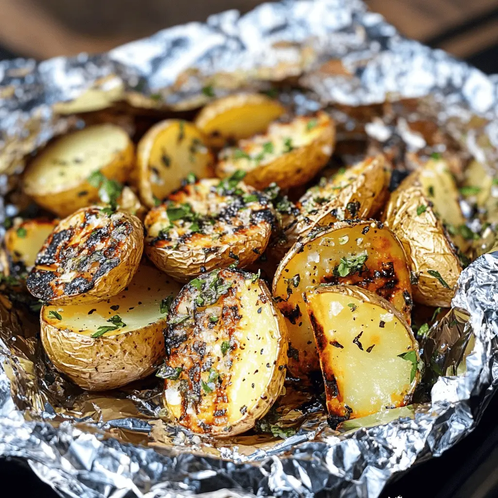 Fire up your grill! These Garlic Herb Grilled Potatoes in Foil are the perfect side dish that everyone will love. With fresh herbs and a hint of garlic, each bite is packed with delightful flavor. Easy to make and clean up, these potatoes are perfect for BBQs, picnics, or weeknight dinners. Save this recipe for a delicious addition to your next meal!
