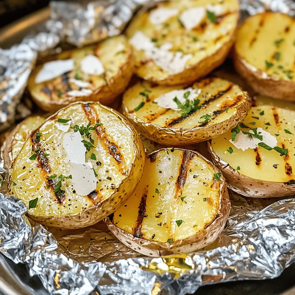 Enjoy these Grilled Potatoes in Foil for a perfect side dish that elevates your summer BBQs! Packed with buttery flavor, herbs, and a hint of garlic, these potato packets are easy to prepare and can be customized with your favorite veggies. Save this recipe for the next family gathering or picnic; your guests will thank you!