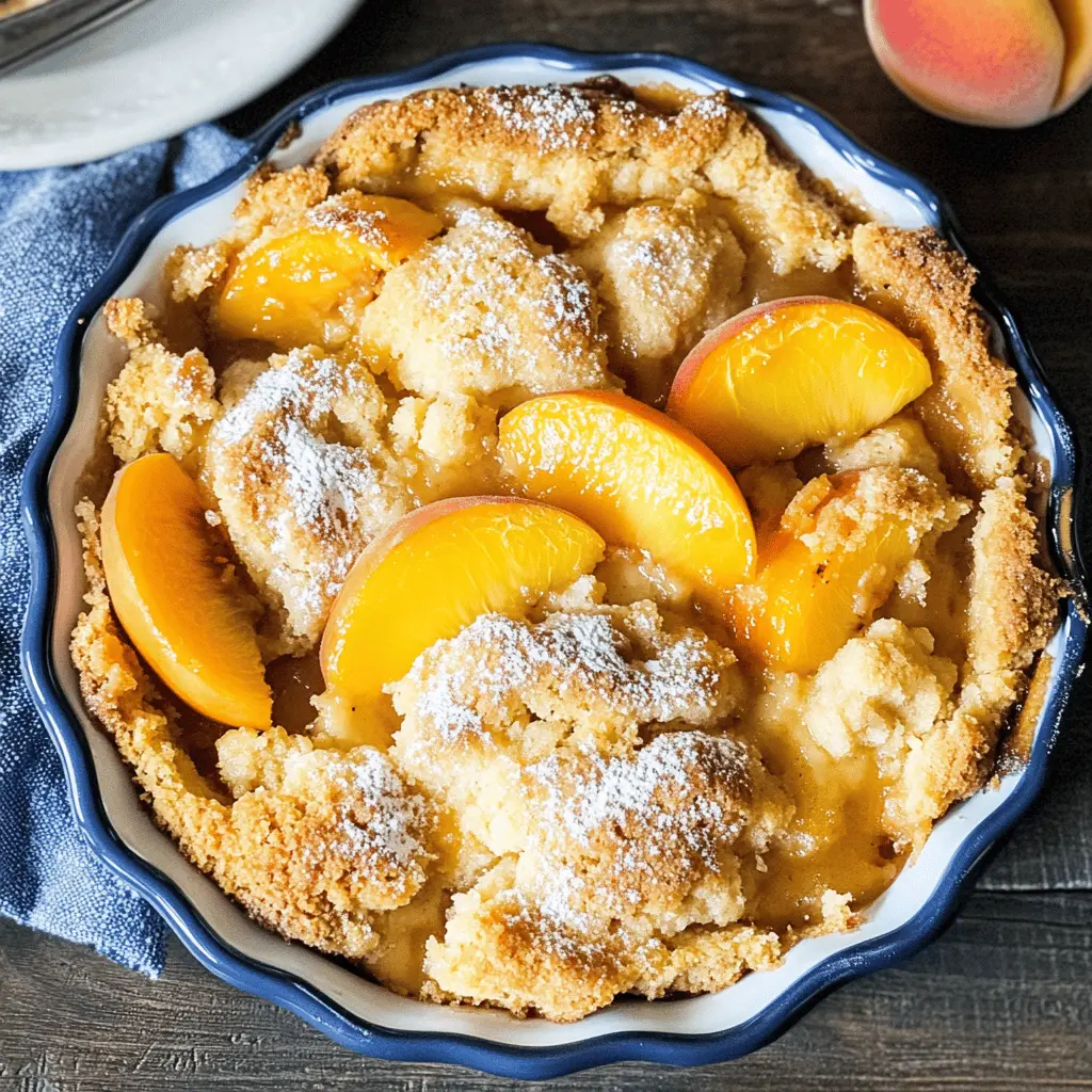 Get ready to enjoy a taste of the South with this delightful Southern Peach Cobbler! Made with ripe, juicy peaches and a buttery, flaky crust, this dessert is perfect for family gatherings or summer picnics. Serve it warm with a scoop of vanilla ice cream for the ultimate treat. Don't forget to save this recipe for your next sweet craving!