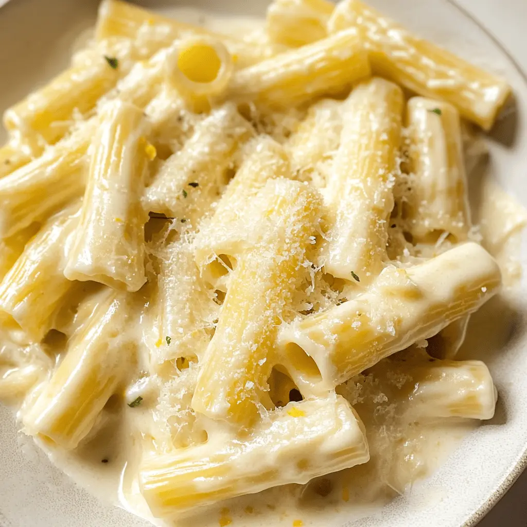 Easy Creamy Lemon Pasta Recipe