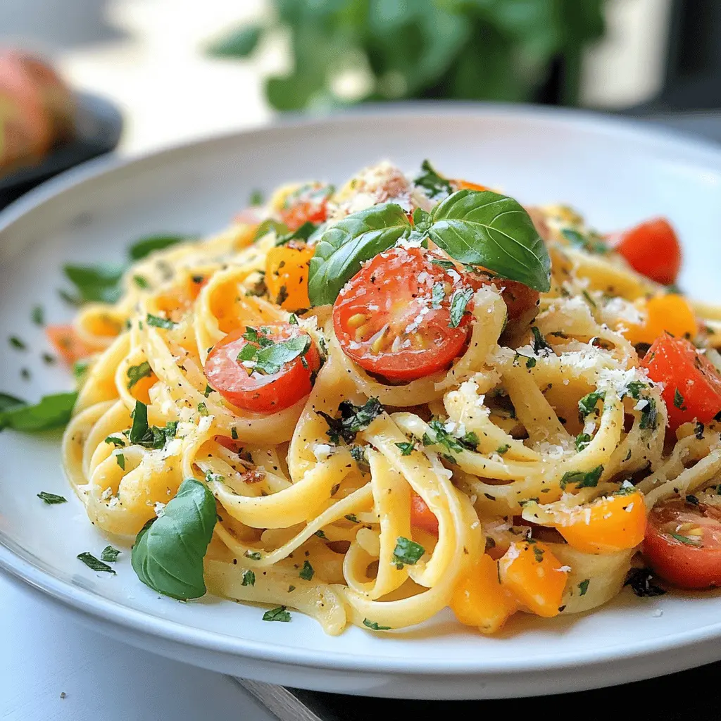 Easy Summer Pasta Primavera with Fresh Veggies