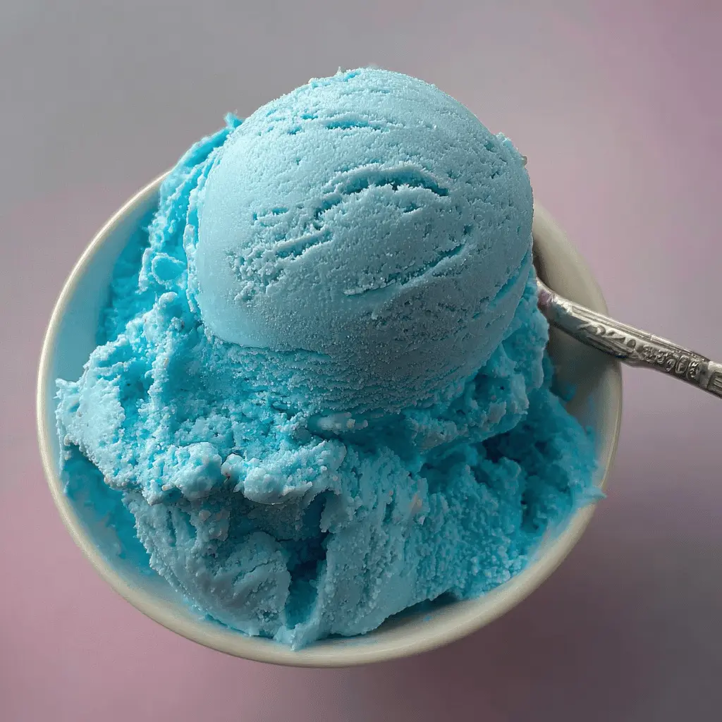Easy Homemade Blue Moon Ice Cream Recipe