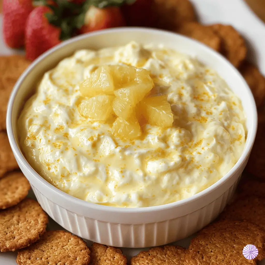 Easy Cheesecake Pineapple Dip Recipe