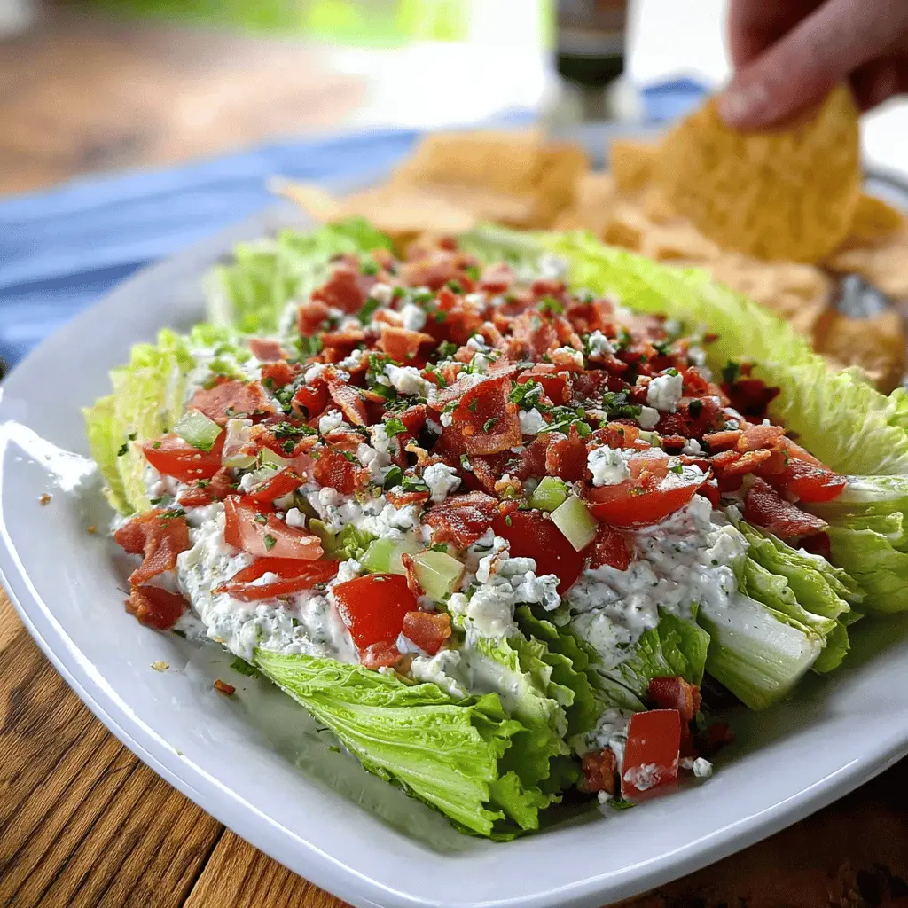 Easy Wedge Salad Dip Recipe for Parties