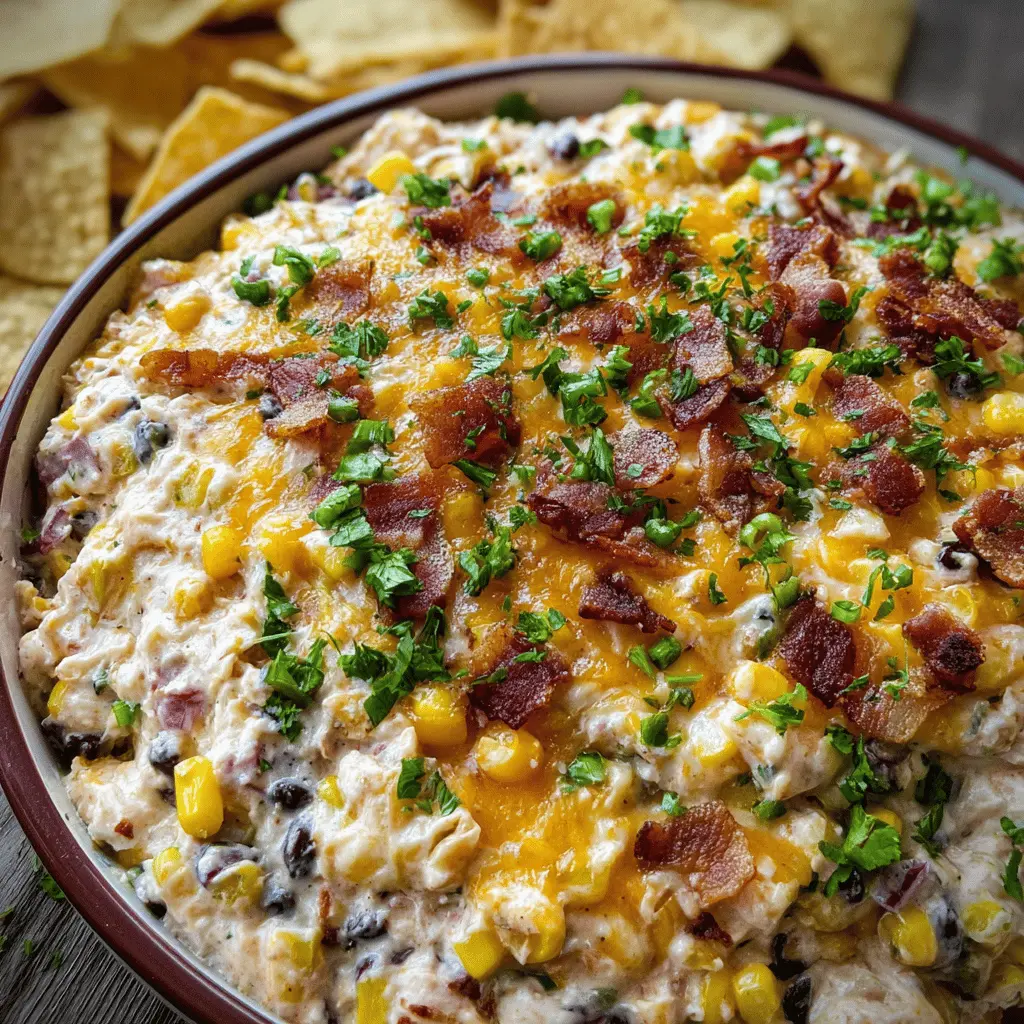 Easy Cowboy Corn Dip Recipe