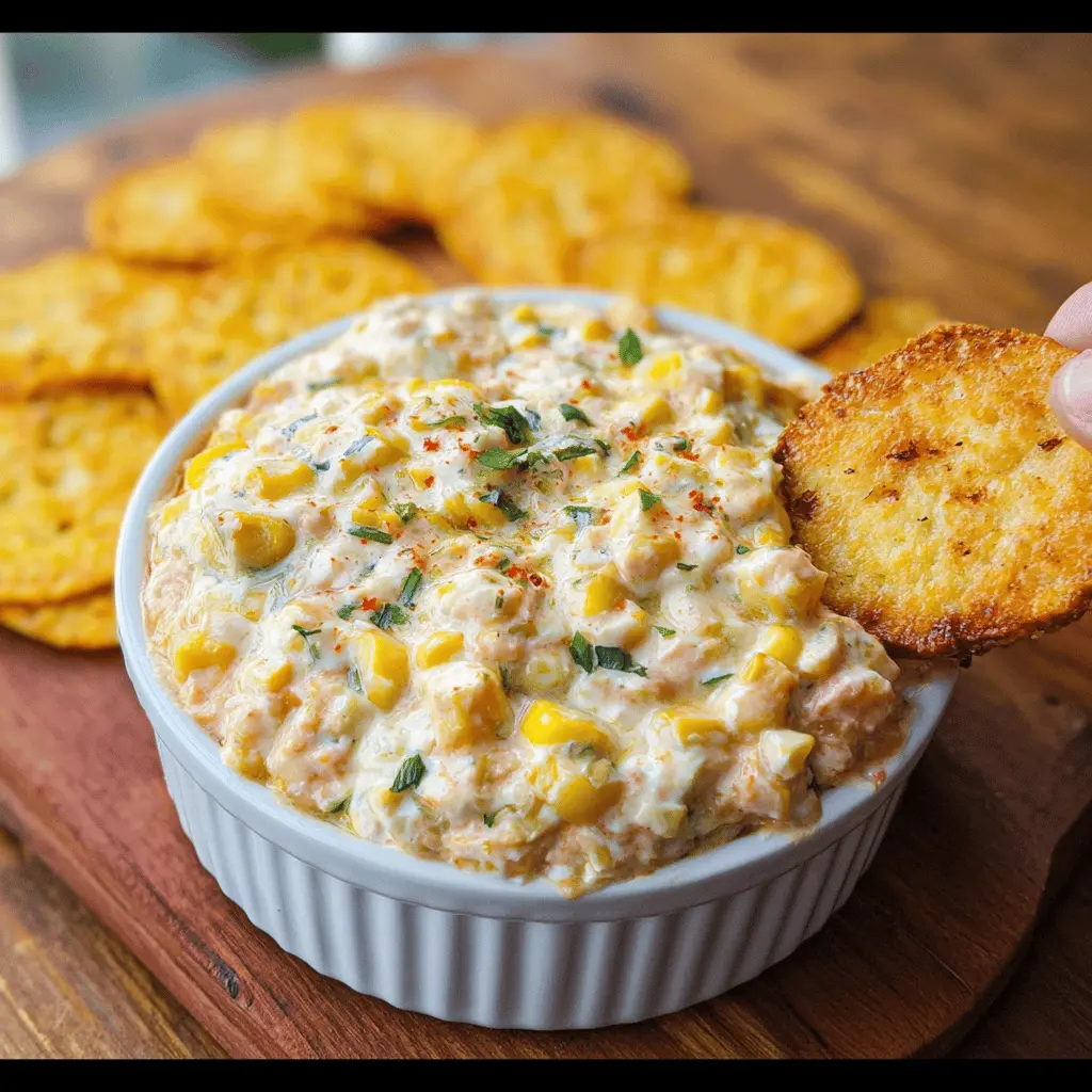 Easy Cream Cheese Corn Dip Recipe