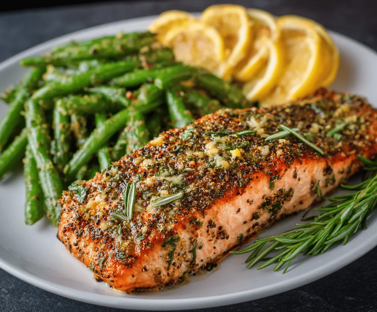 Lemon Pepper Baked Salmon