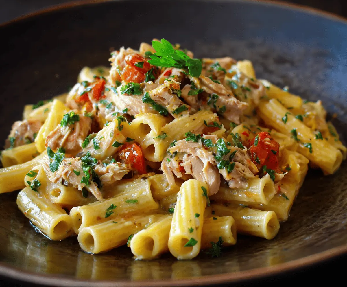 Creamy Tuna Pasta