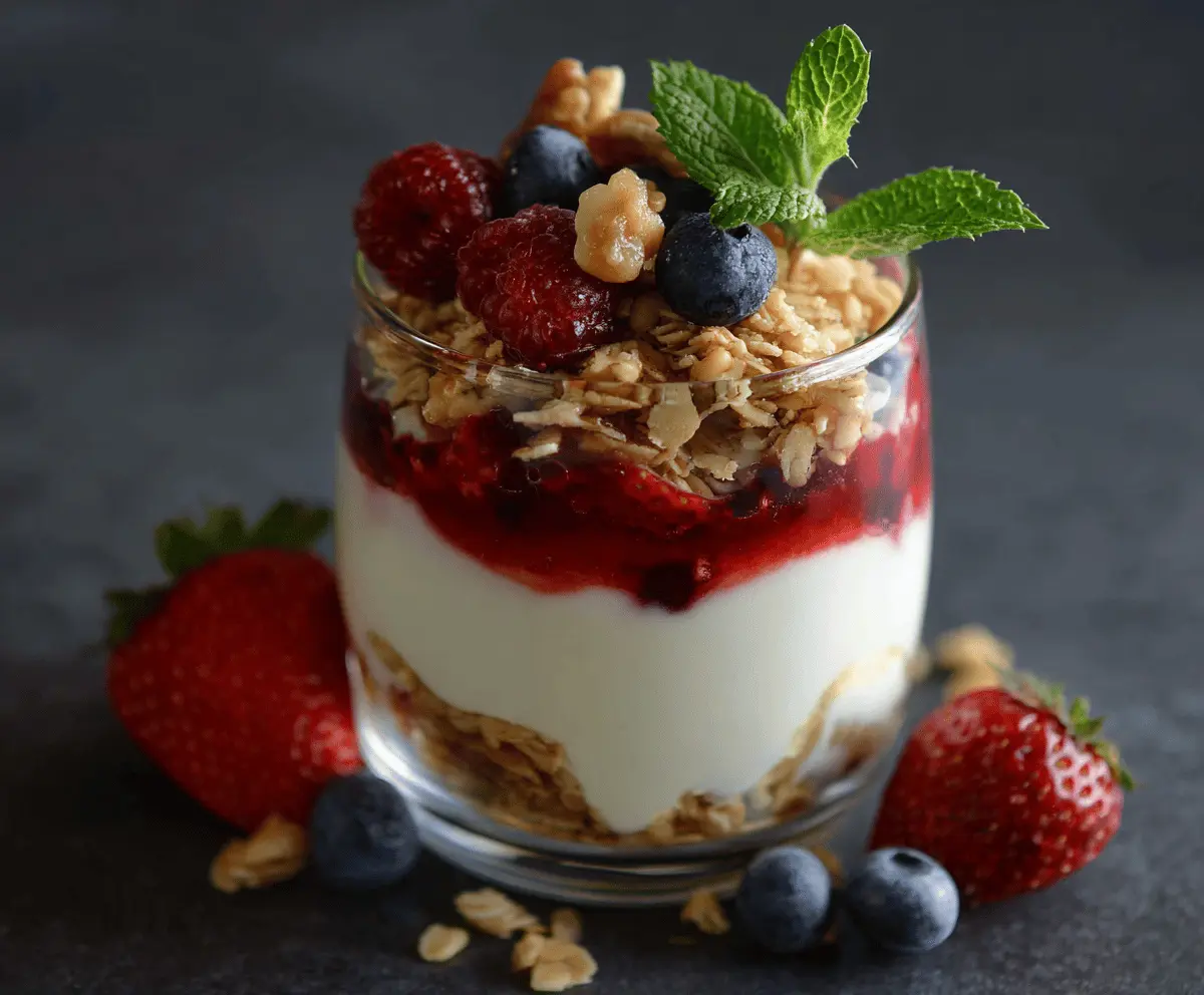Yogurt Parfait with Granola