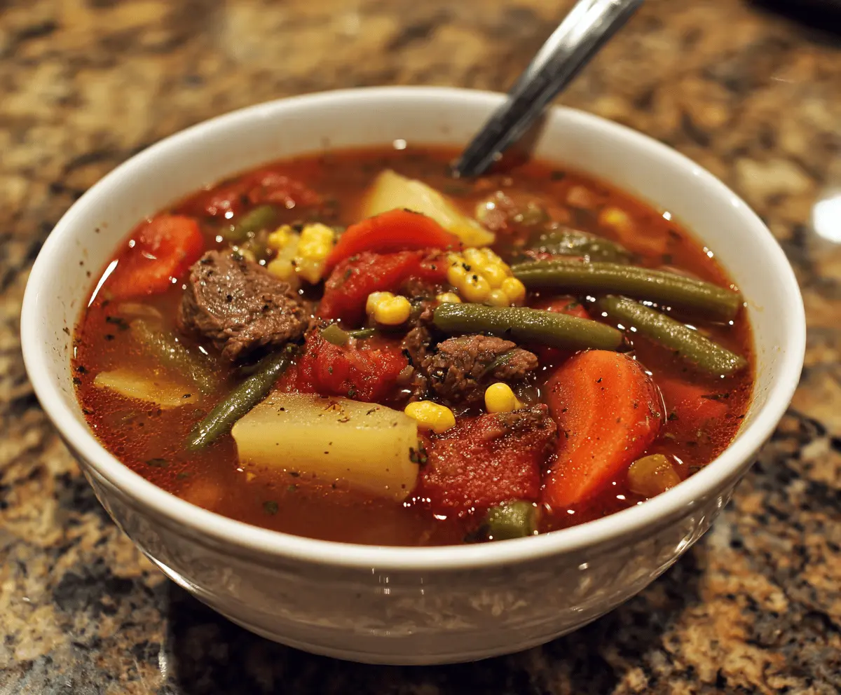 Vegetable Beef Soup