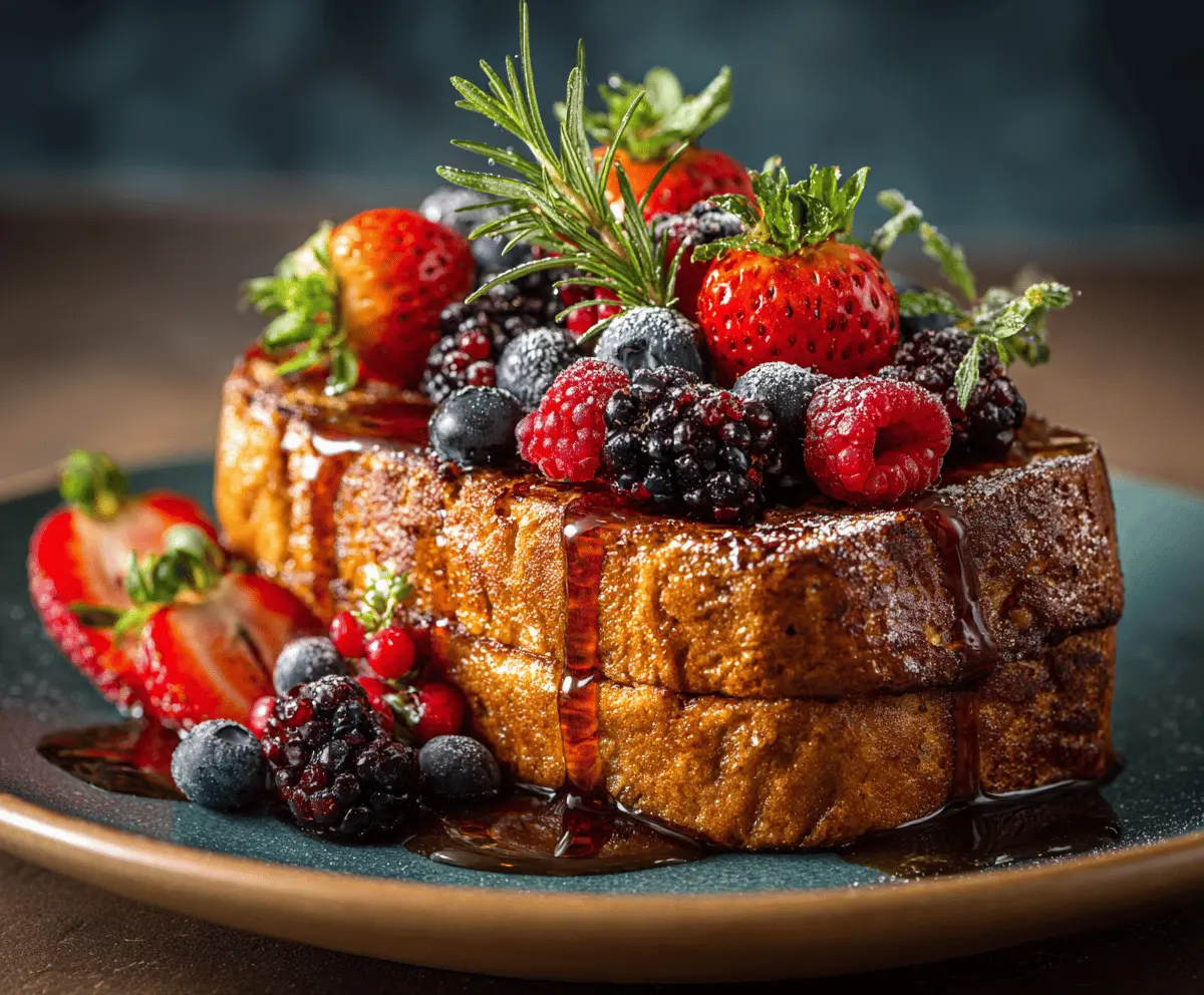 French Toast with Berries