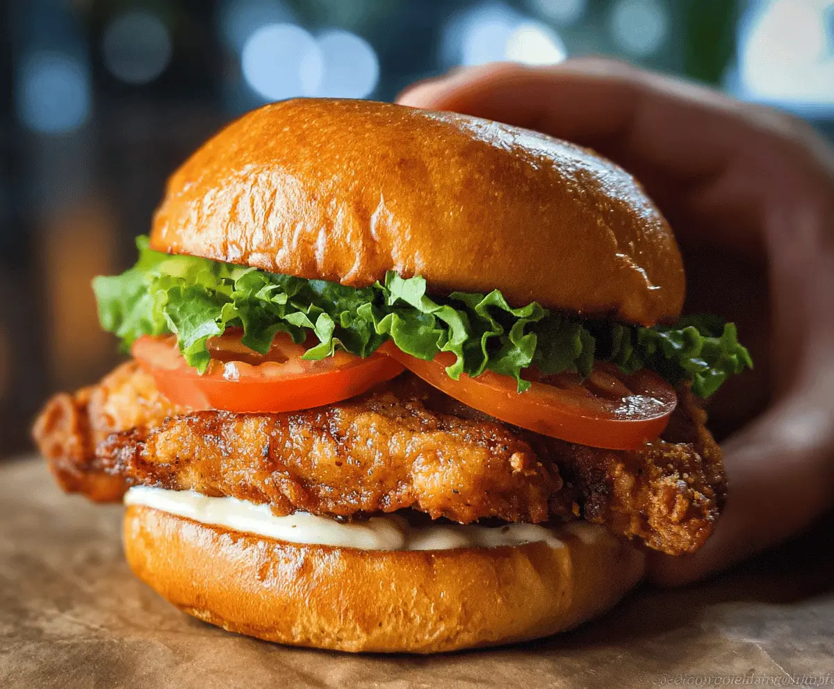 Easy Crispy Chicken Sandwich Recipe for Quick Meals