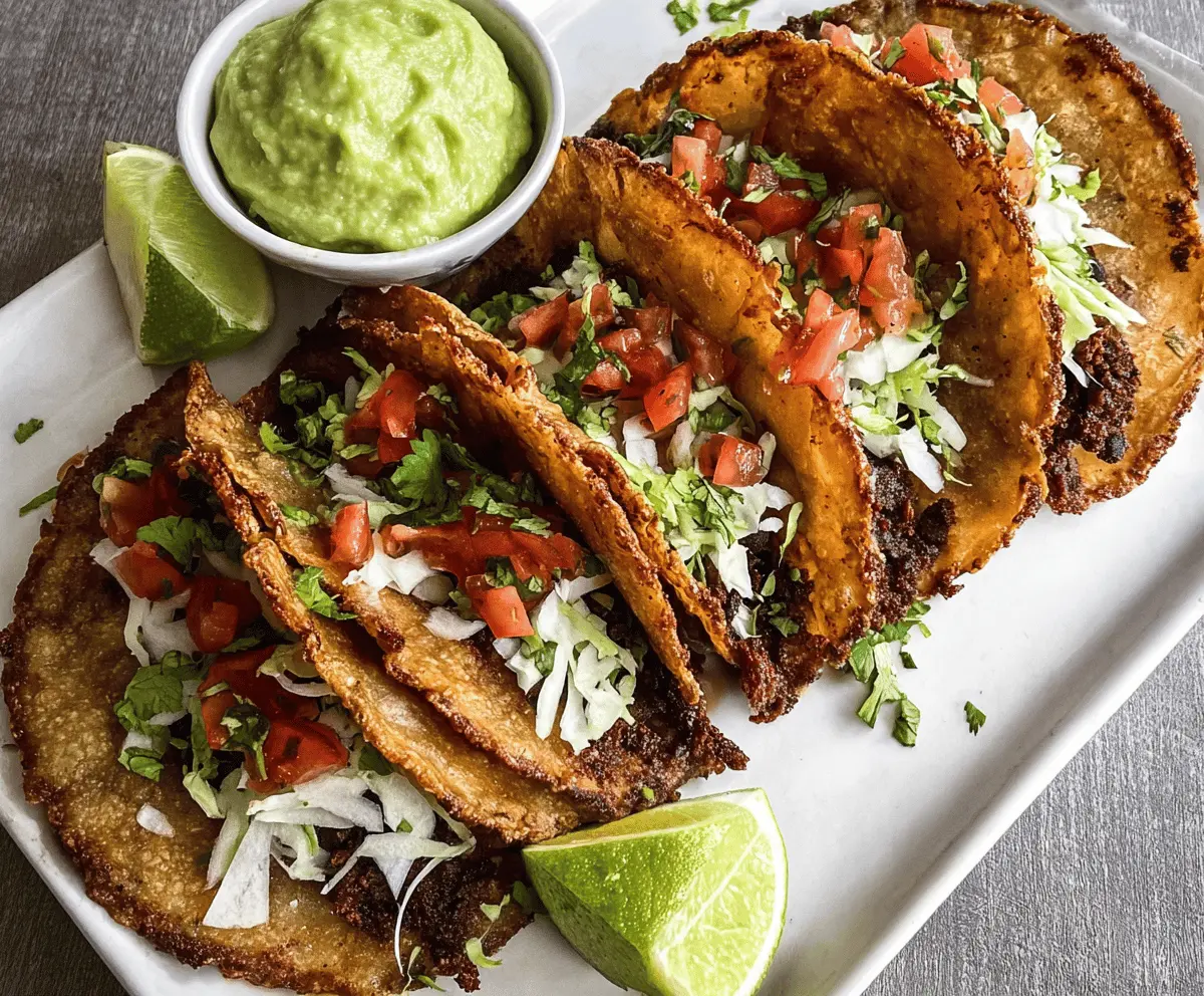 Easy Crispy Black Bean Tacos Recipe