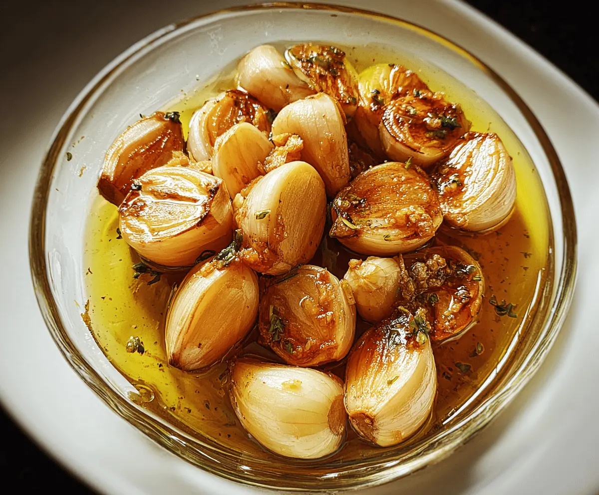 How to Make Creamy Garlic Confit at Home