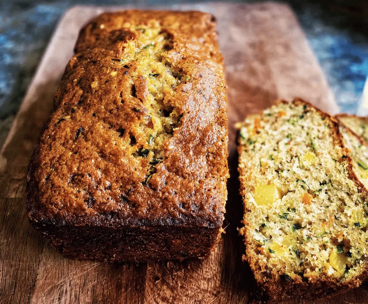 Moist Pineapple Zucchini Bread Recipe