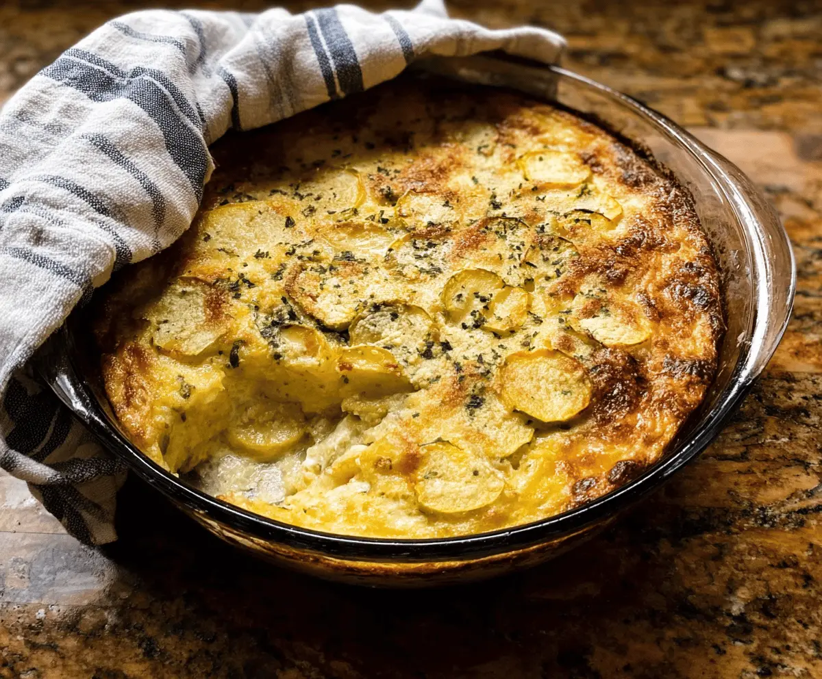 Easy Green Chile Yellow Squash Casserole Recipe