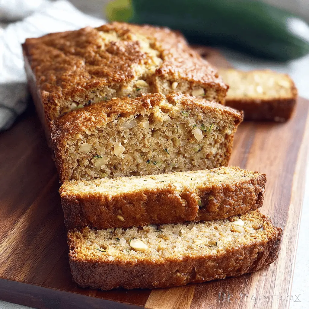 Moist Almond Flour Zucchini Bread Recipe