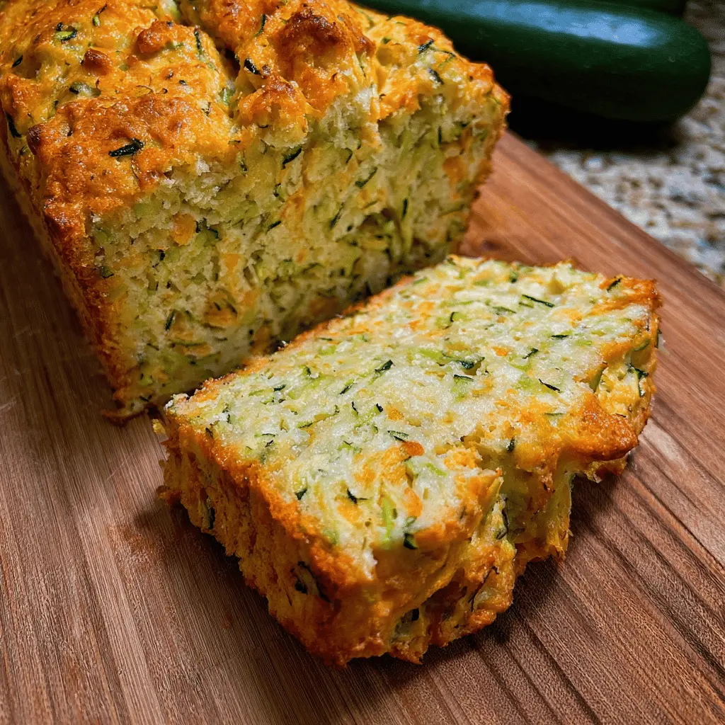 Moist Zucchini Cheese Bread Recipe Easy and Delicious