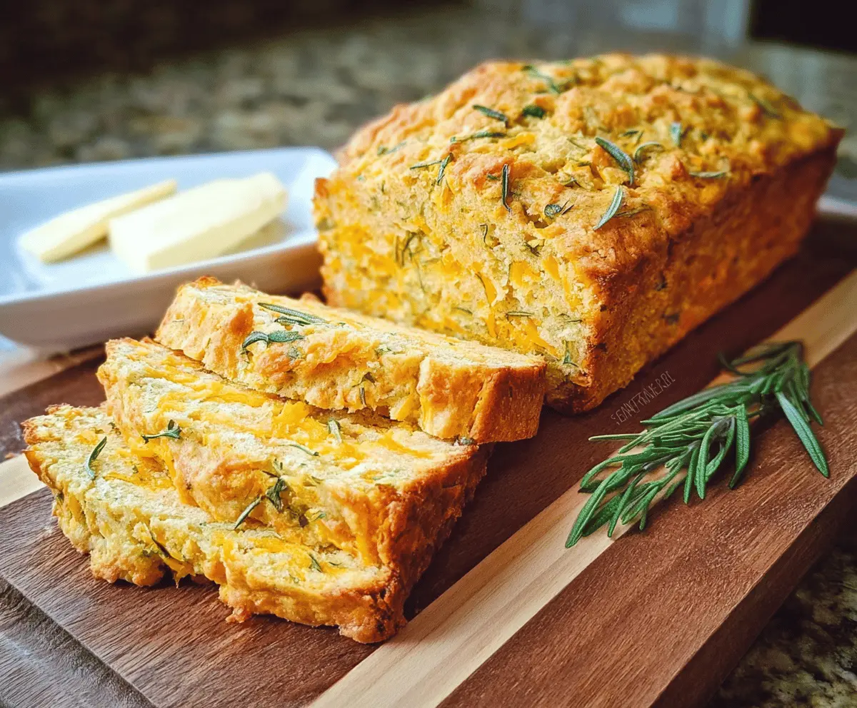 Herb and Cheddar Squash Bread Recipe