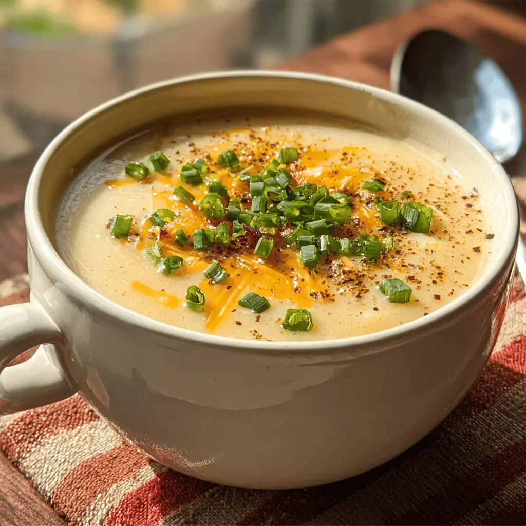 Easy Crockpot Potato Soup Recipe for Cozy Comfort