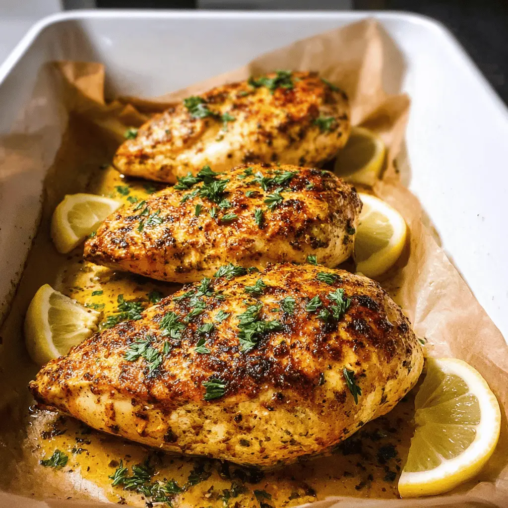 Juicy Oven Baked Chicken Breast Recipe