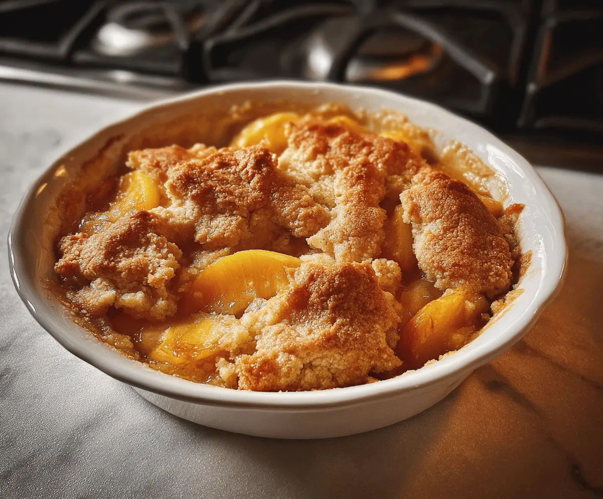 Classic Southern Peach Cobbler Recipe