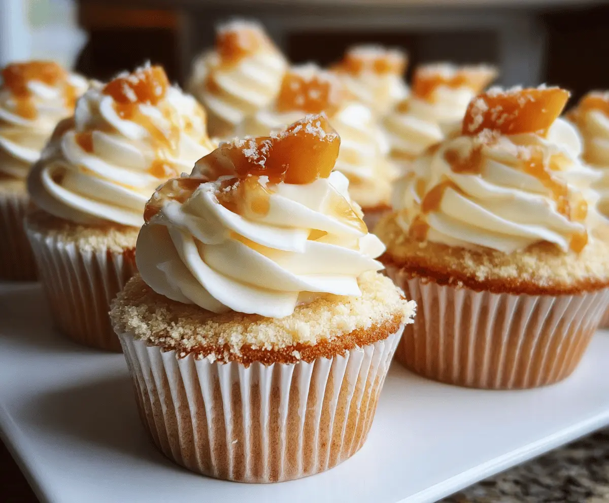 Easy Peach and Honey Cheesecake Cupcakes Recipe