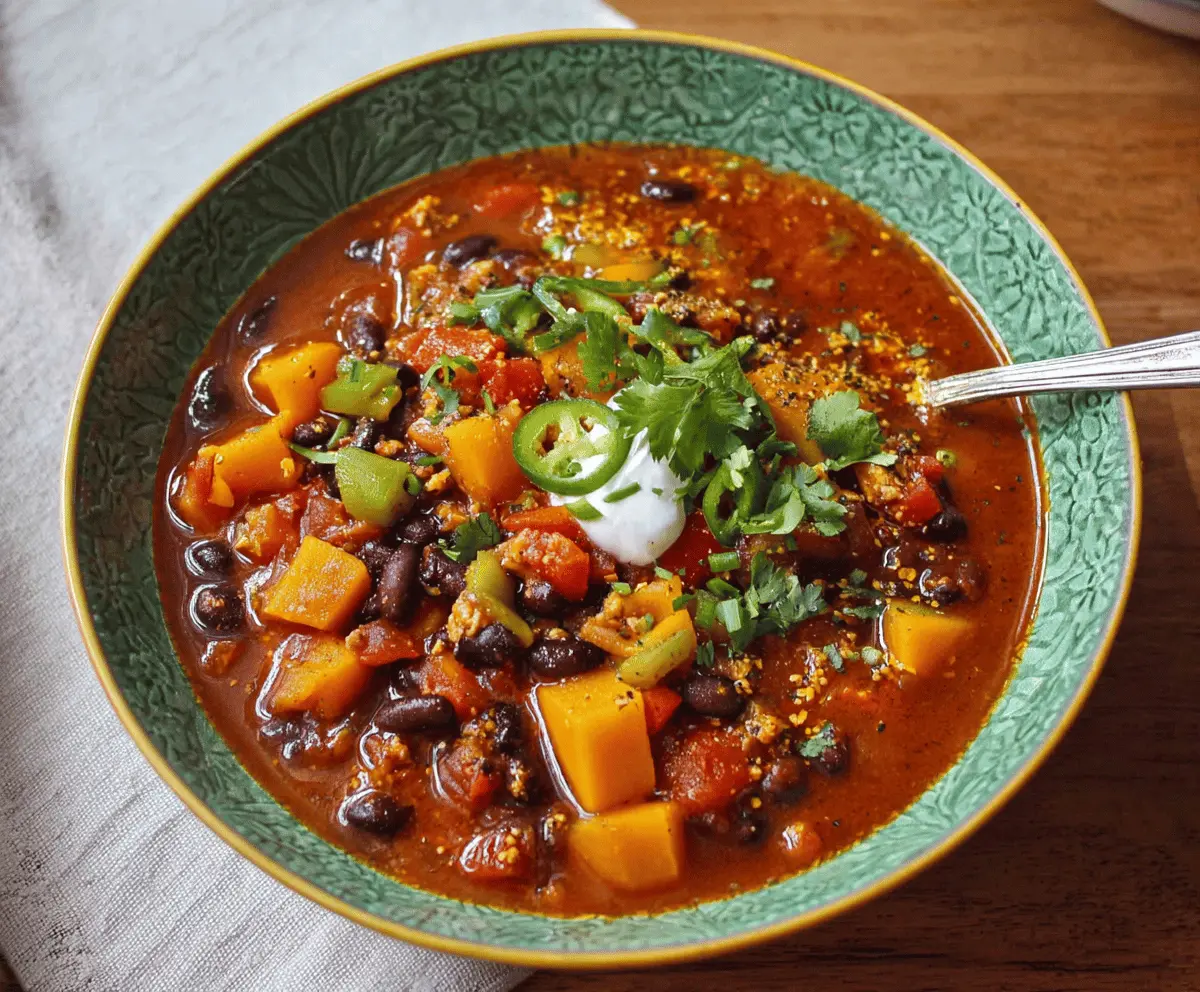 Butternut Squash Chili