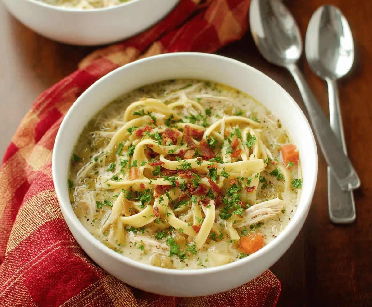 Dairy-Free Chicken Noodle Soup