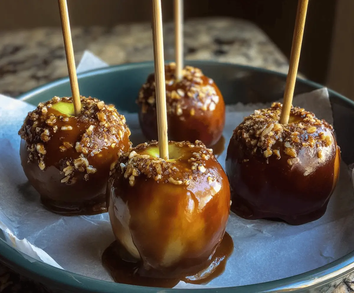 Gluten Free Caramel Apples Recipe