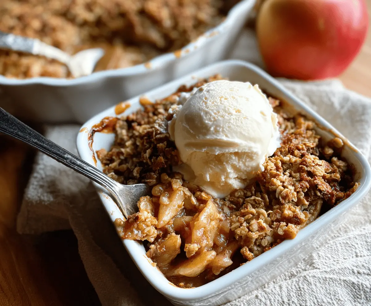 Paleo Apple Crisp