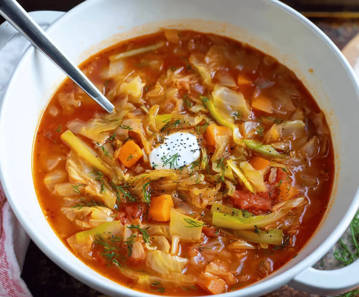 Weight Watchers Cabbage Soup