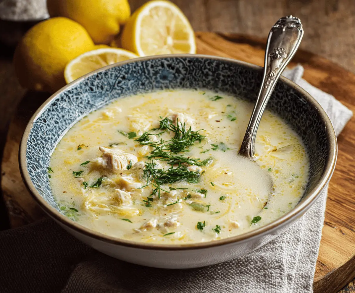 Avgolemono Soup