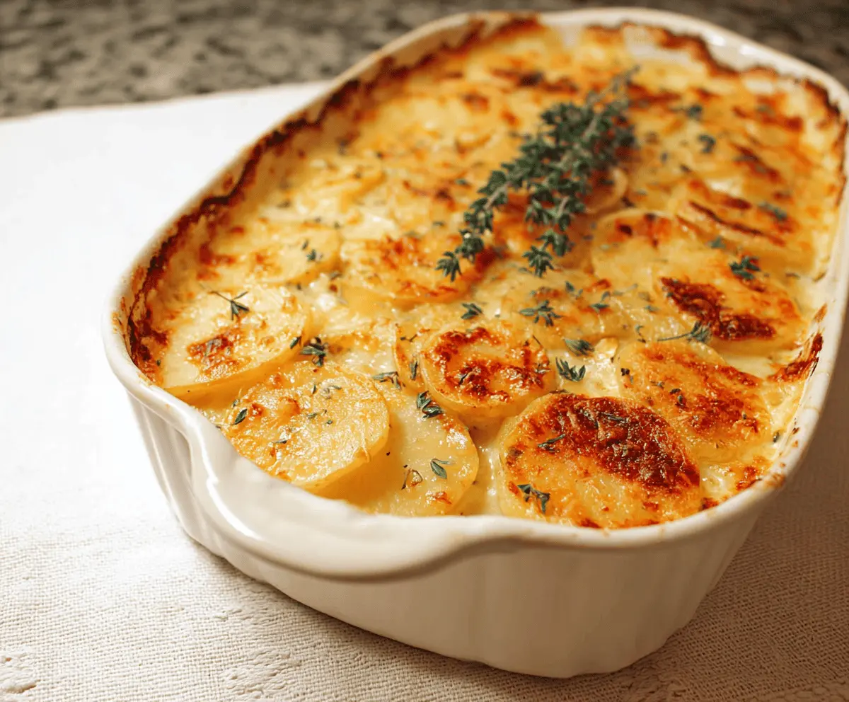 Cheesy Scalloped Potatoes
