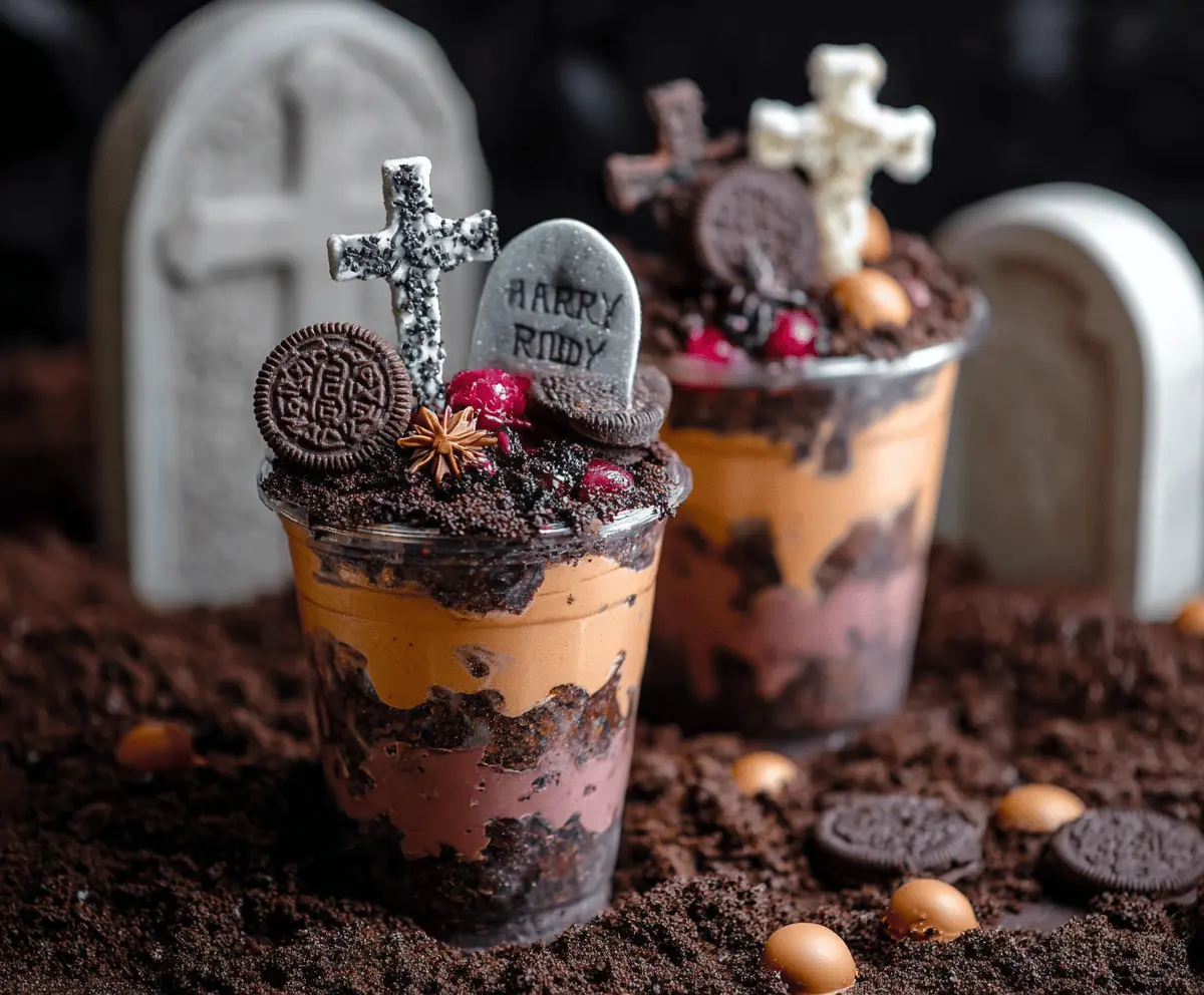 Graveyard Dirt Cups