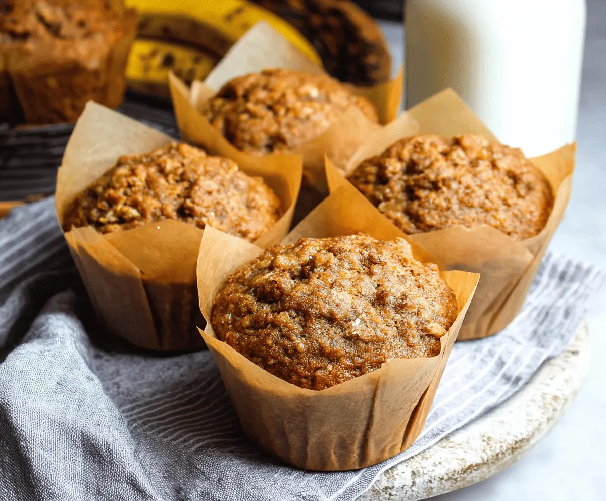 Jumbo Pumpkin Banana Muffins