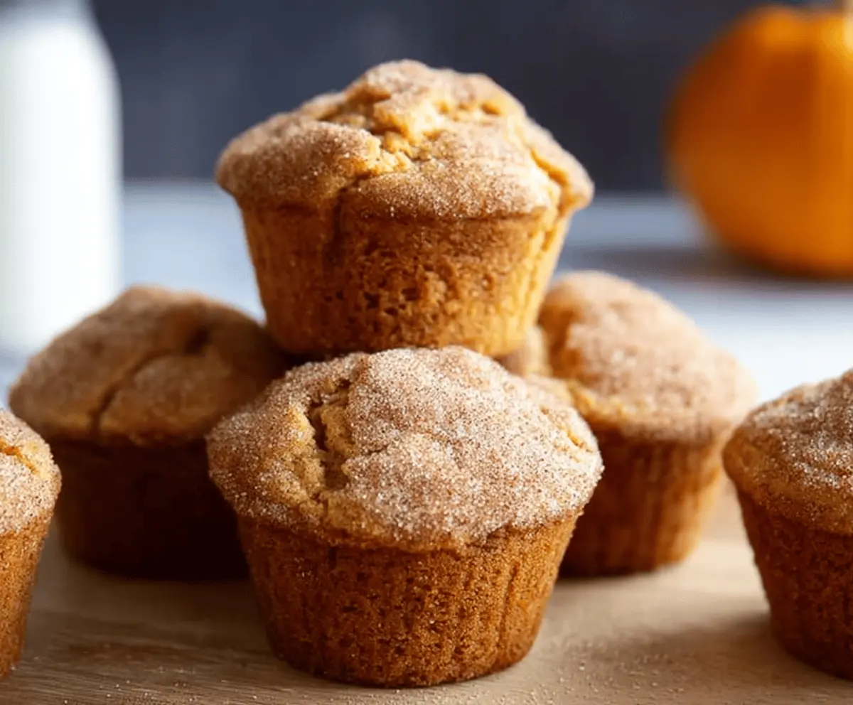Pumpkin Snickerdoodle Muffins
