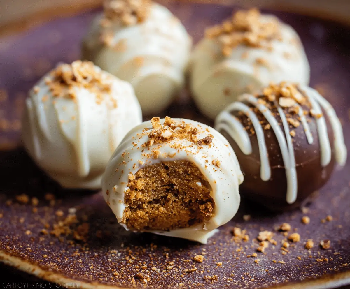 Pumpkin Spice Truffles