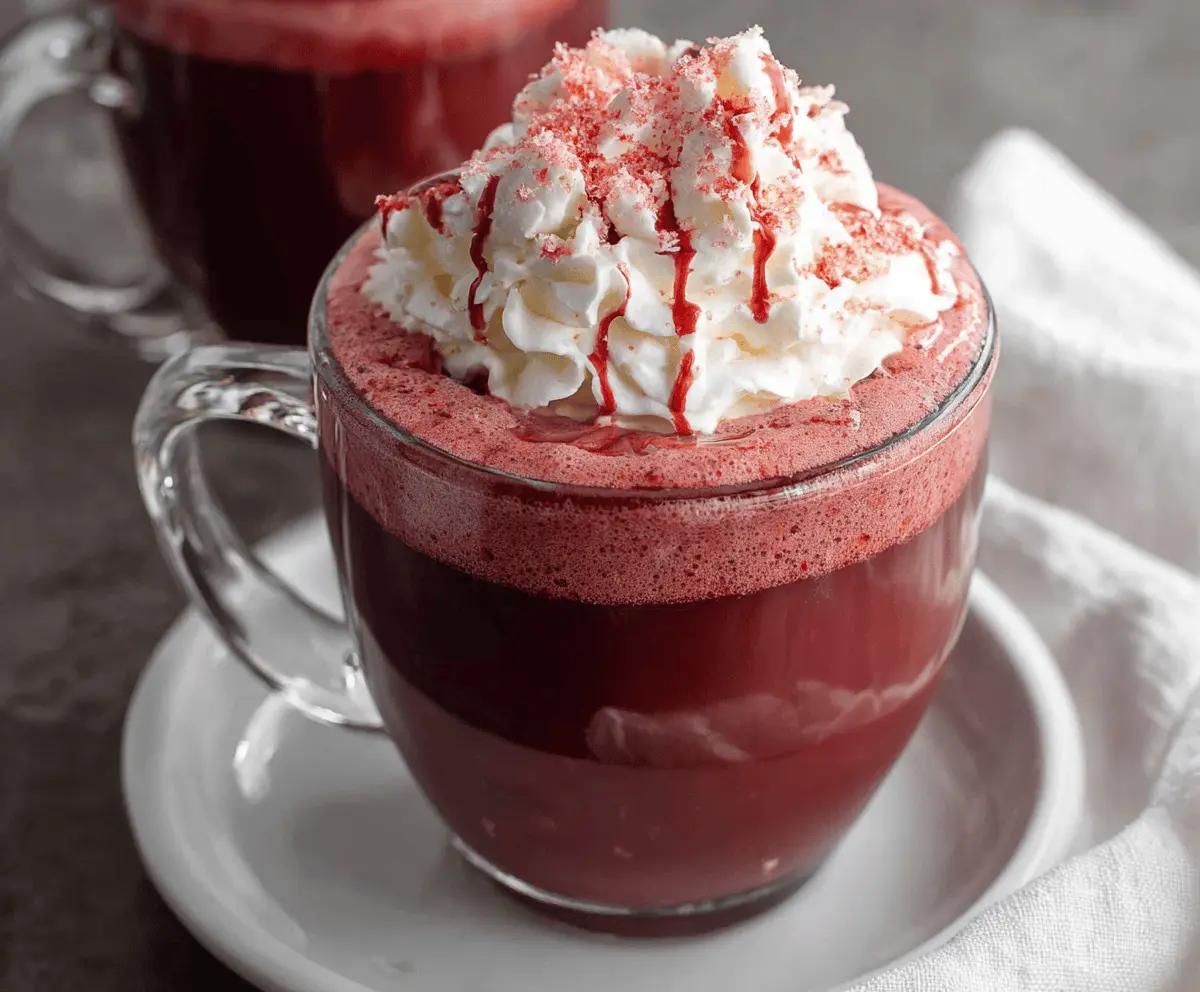 Red Velvet Hot Chocolate