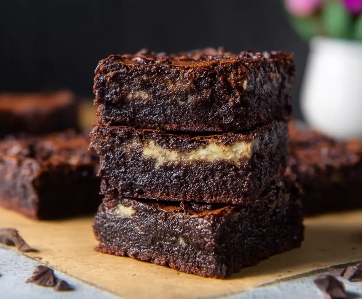 Delicious homemade cottage cheese brownies with a rich, fudgy texture and a hint of sweetness.