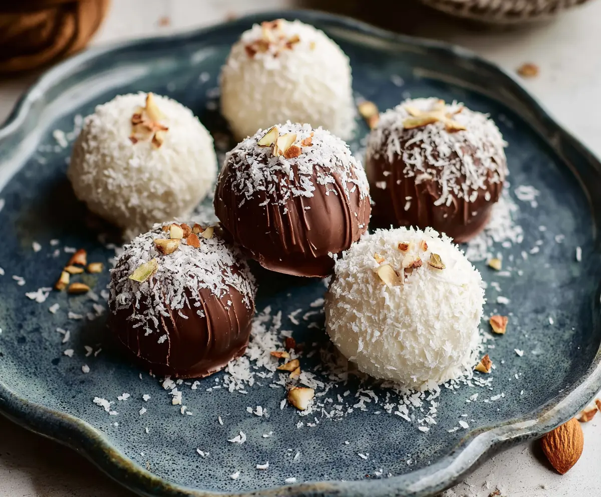 Delicious cottage cheese truffles made with fresh ingredients, perfect for healthy snacking.