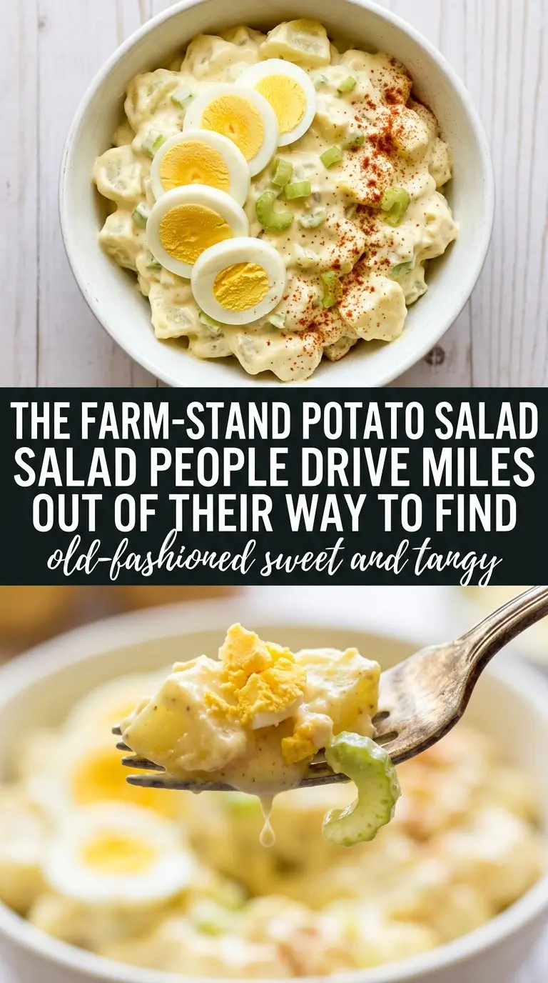 Creamy smooth potato salad dressing
