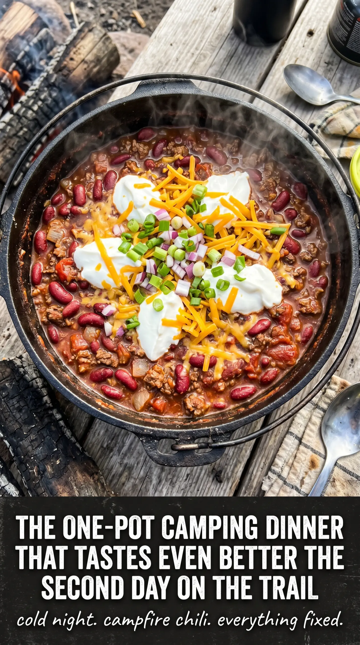 Campfire Chili hearty smoky