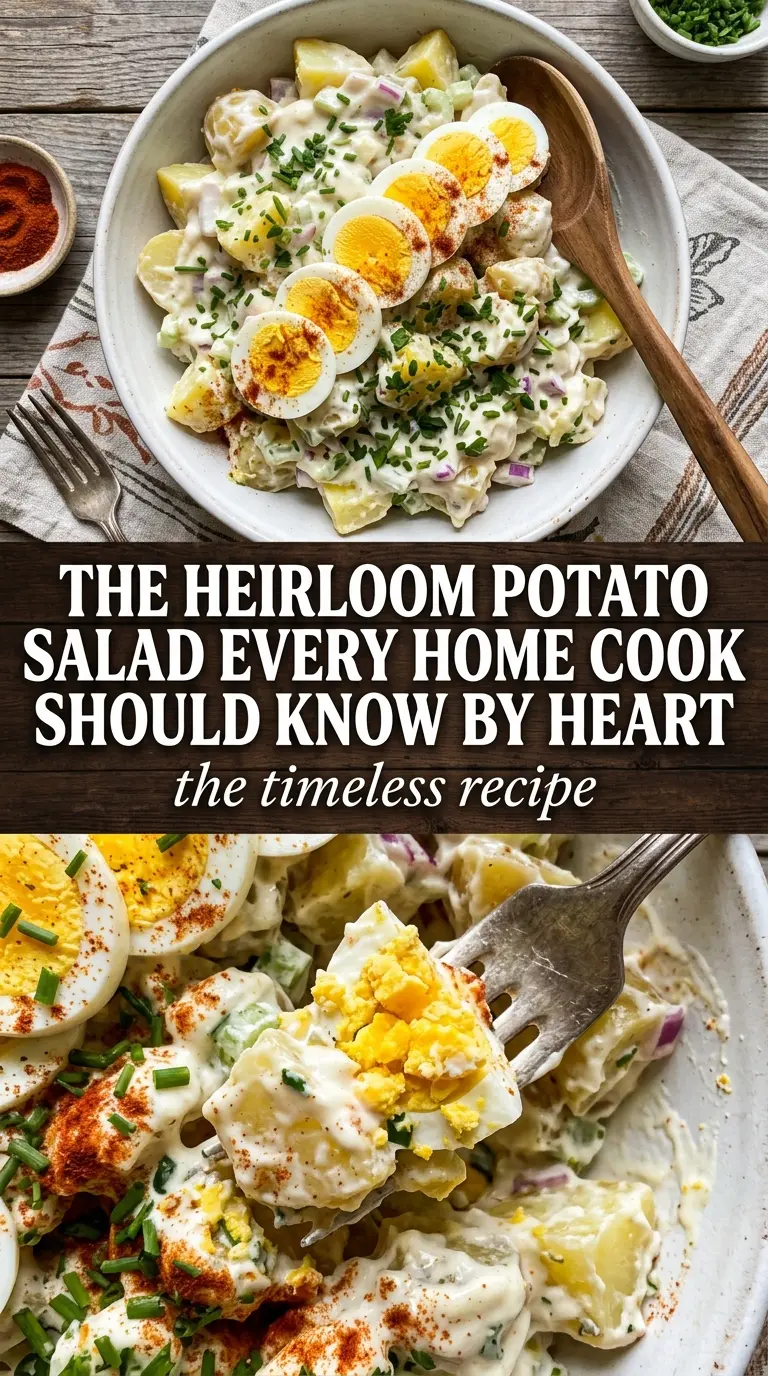 Classic Potato Salad with Eggs creamy potato salad eggs