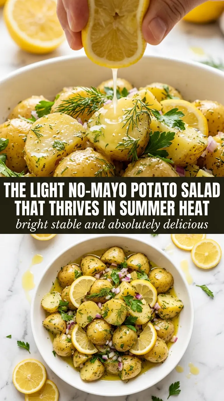 Lemon Potato Salad bright tangy fresh