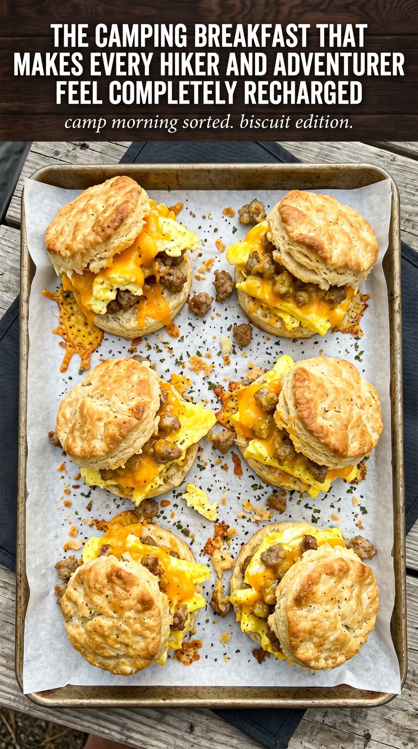 Loaded Breakfast Biscuits flaky savory