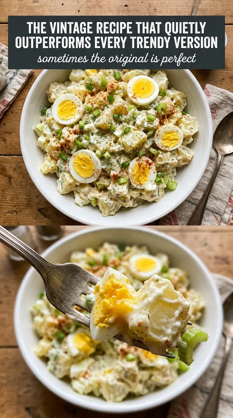 Old-Fashioned Potato Salad creamy classic