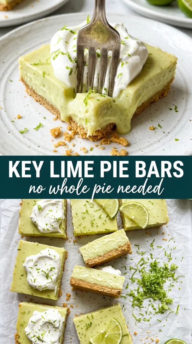 Key lime pie bars tart creamy citrus bars
